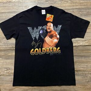 NWT Vintage Goldberg Large Shirt 1998 Tultex Cotton WCW WWE WWF Deadstoc